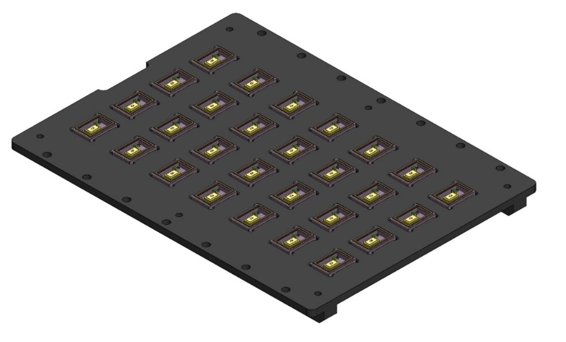 Machined metal Carrier by Martek Automation Machined metal Carrier by Martek Automation