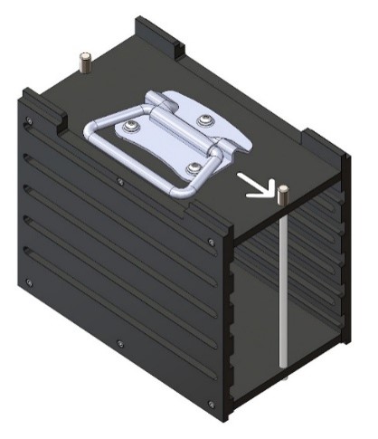 Custom Magazine with Slots by Martek Automation Custom Magazine with Slots by Martek Automation
